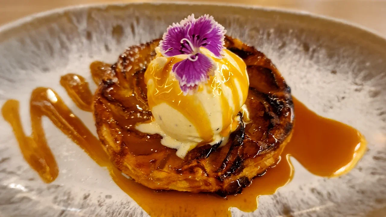 Postre, Tatín de Manzana del Restaurante Azzurro