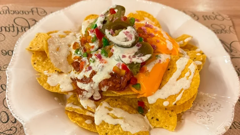Restaurante Azzurro Madrid Guarena Nachos - comida